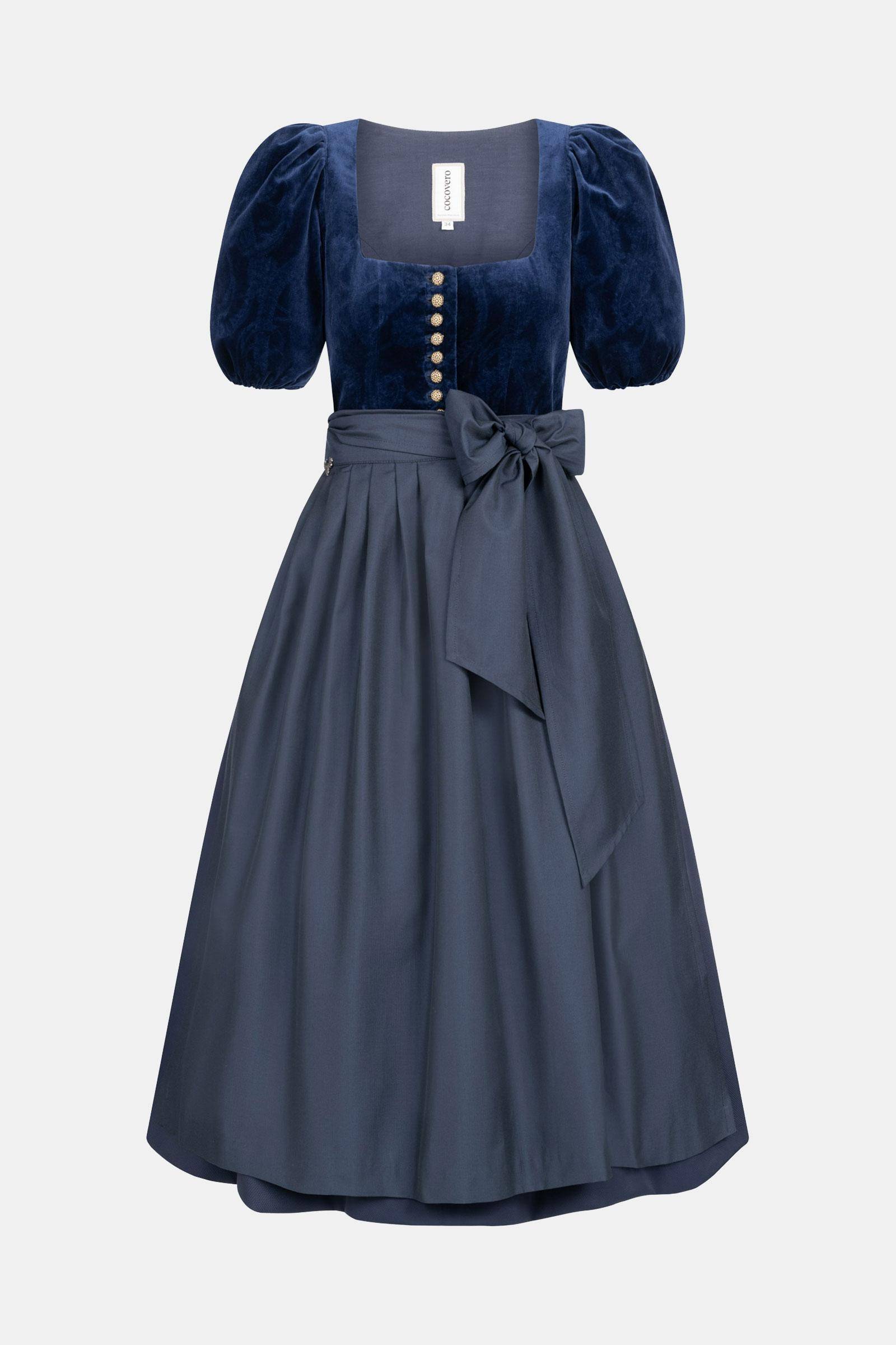 Dirndl Paula Paisley Navy