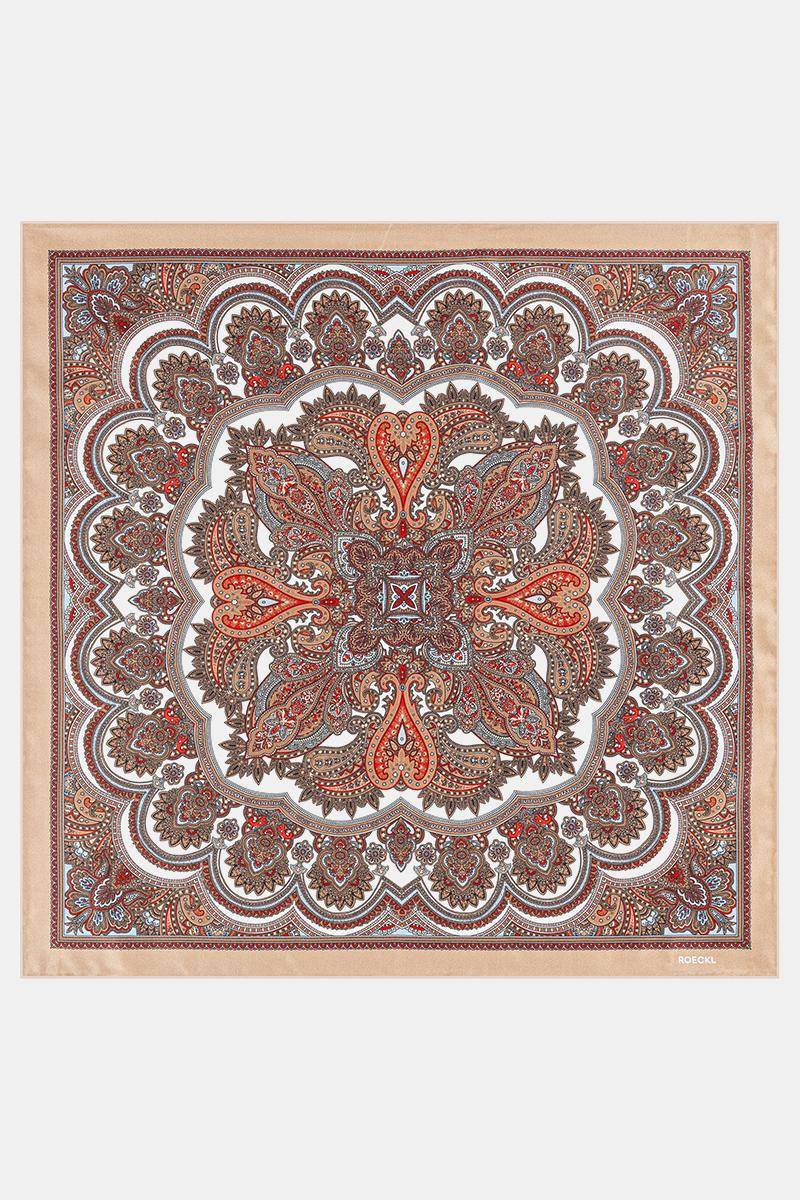 Seidentuch Roeckl Paisley Red