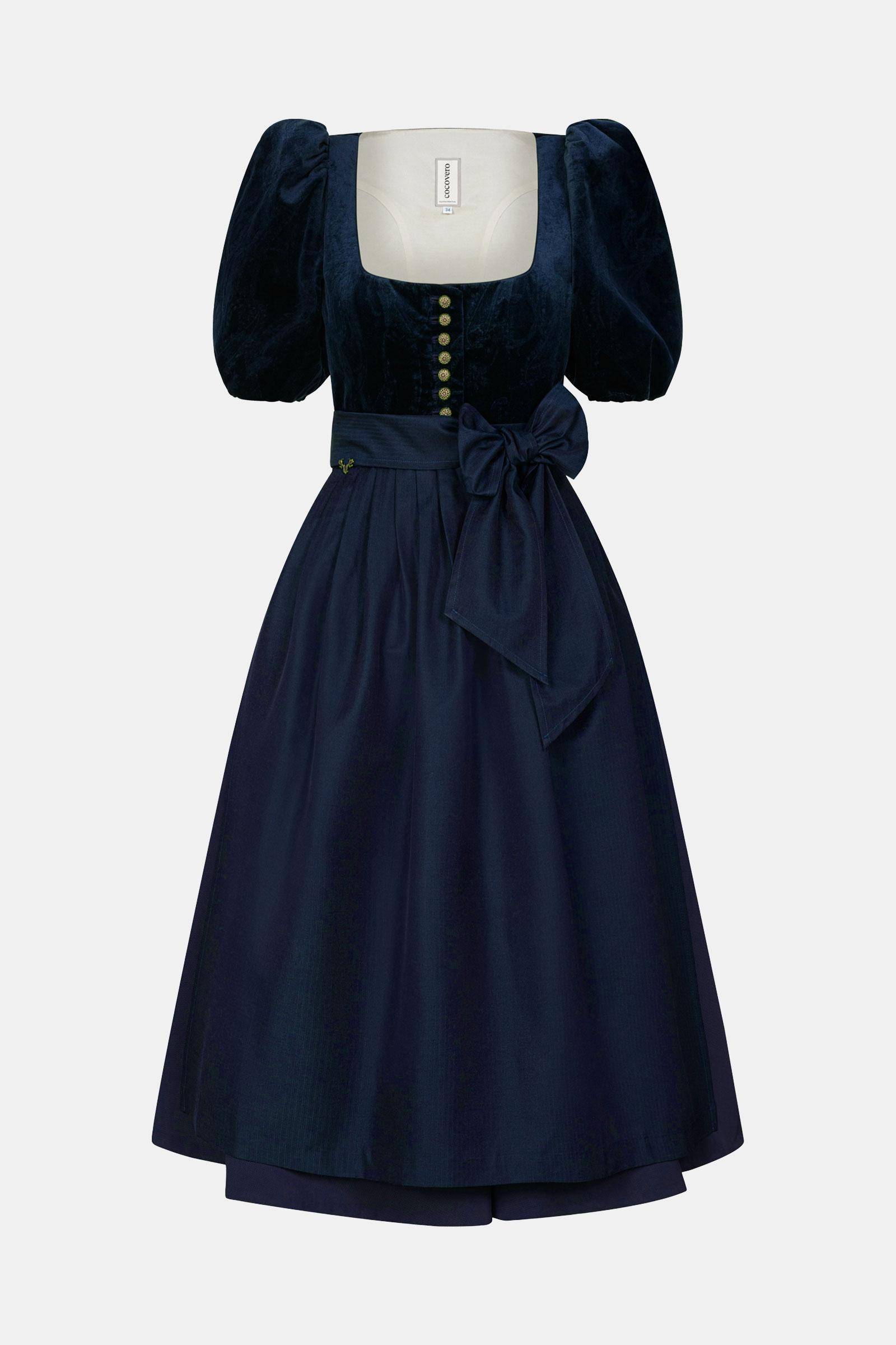 Dirndl Paula Paisley Navy